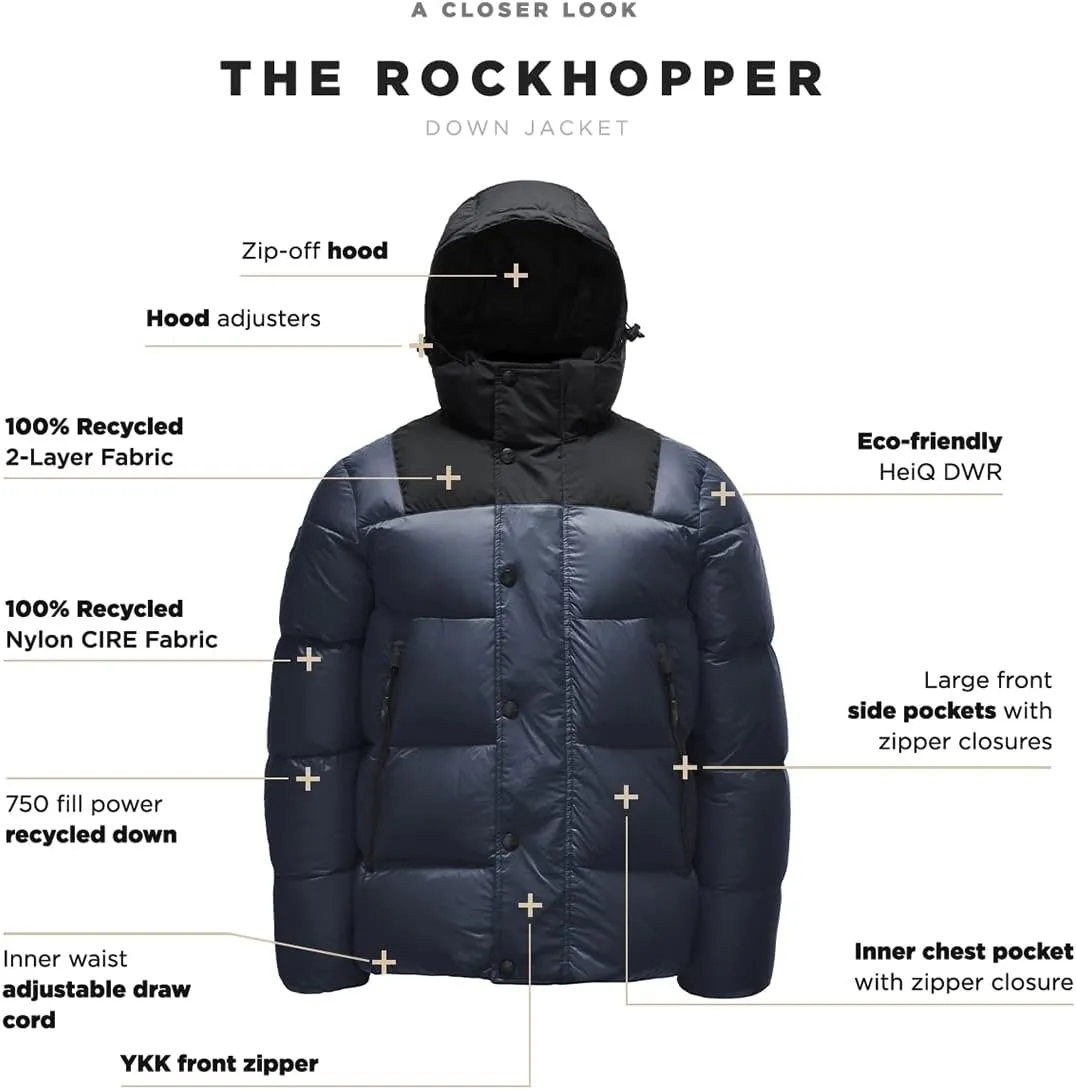 Triple F.A.T. Goose Rockhopper Puffer Jacket - Men's Down Coat With Hood