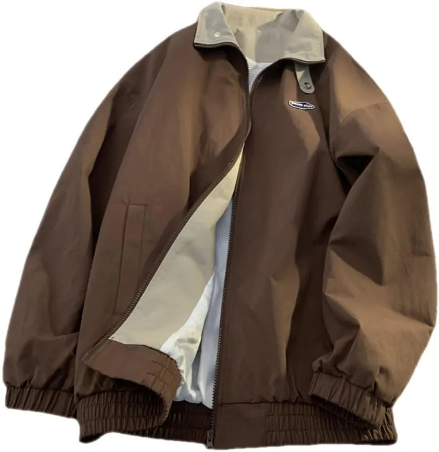 Unisex Varsity Jacket, Letter Winter Jackets for Men and Women Streetwear Bomber Coats