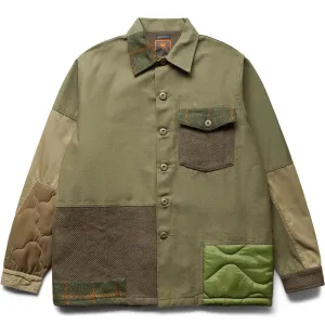 UPCYCLED UTILITY OVERSHIRT