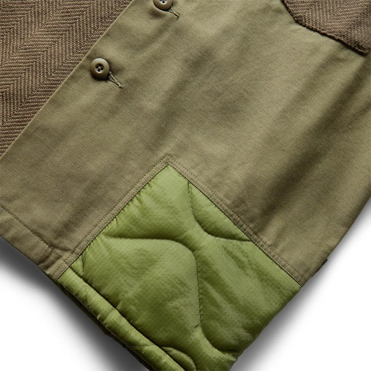 UPCYCLED UTILITY OVERSHIRT