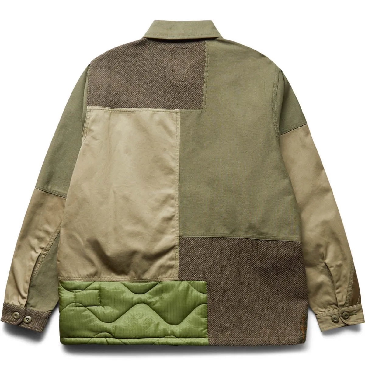 UPCYCLED UTILITY OVERSHIRT