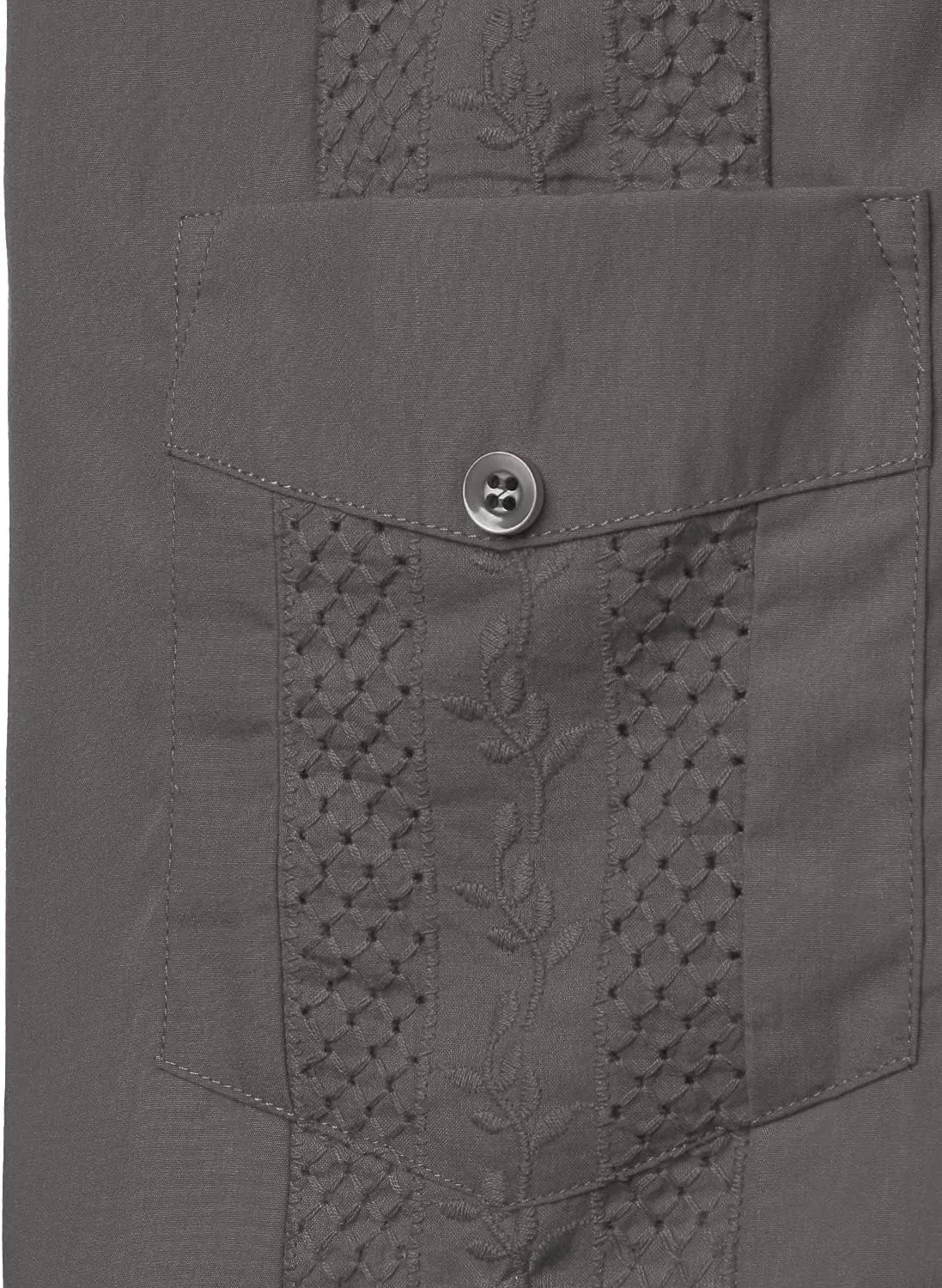 VATPAVE Mens Short Sleeve Button Down Cuban Guayabera Shirts