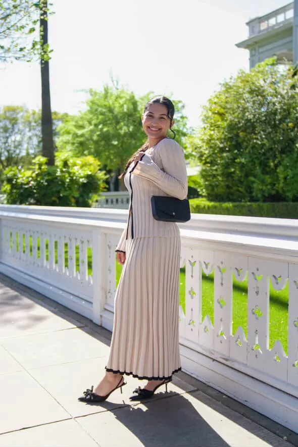 Willow Ribbed Knit Maxi Skirt