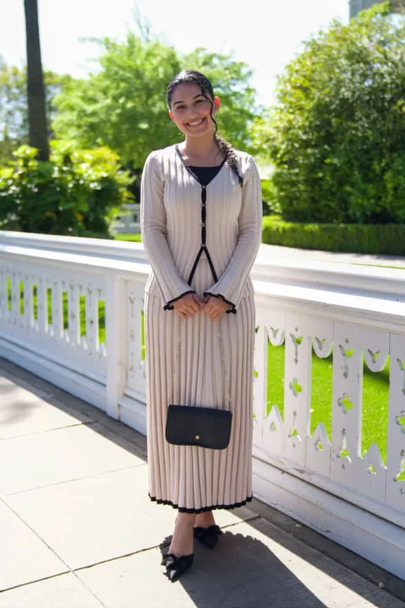 Willow Ribbed Knit Maxi Skirt