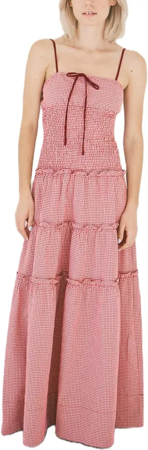 Women Boho Flowy Summer Dresses 2025 Smocked Tiered Beach Maxi Dress Strap Tie Off Shoulder Long Dress Sundresses