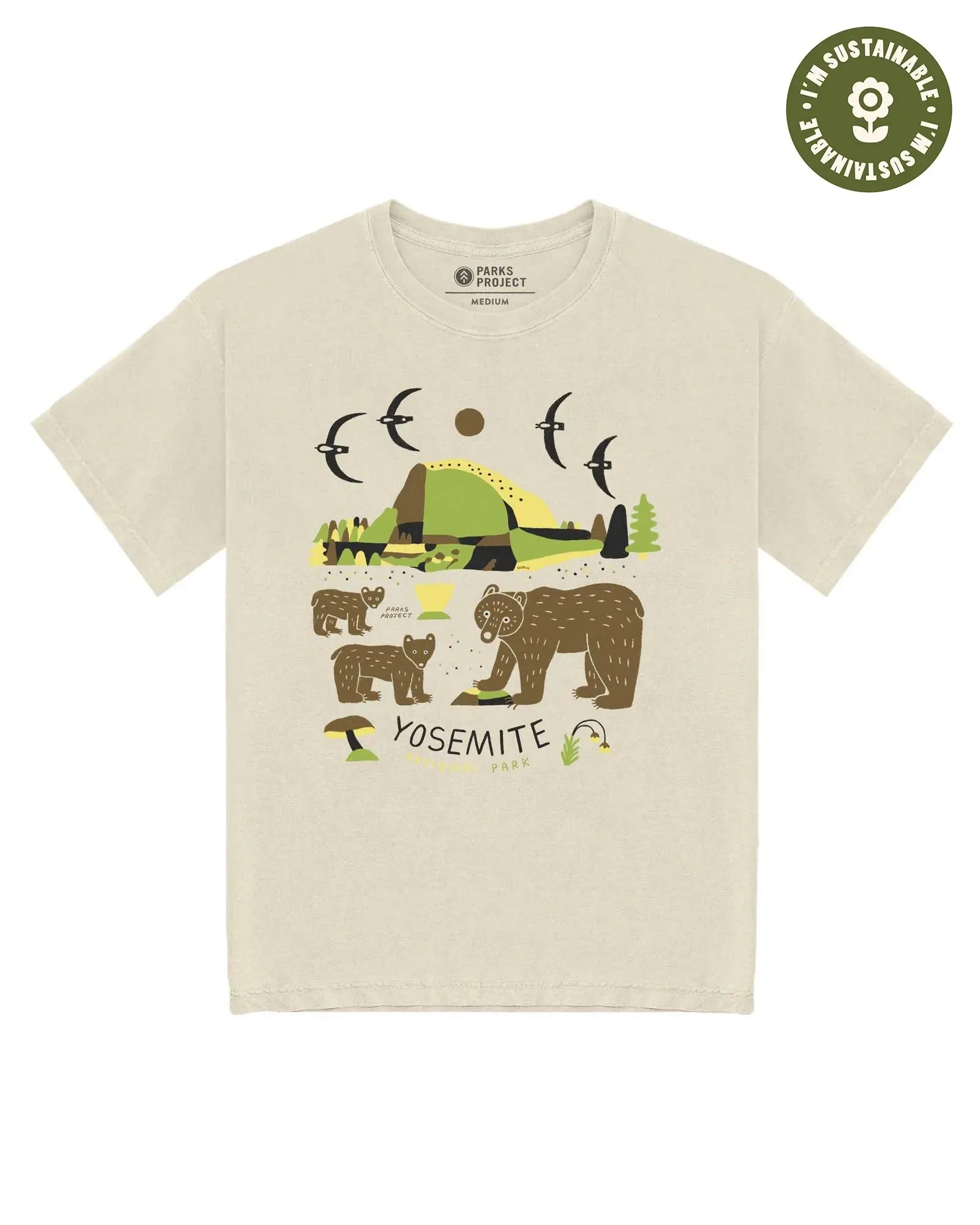 Yosemite Cubs Ecosystem Organic Tee